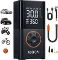 L7 Portable Tire Inflator - Cordless Mini Air Compressor with Digital Display, 150 PSI, LED Lights & Pressure Gauge for Cars, Motorcycles, Bikes, and Balls