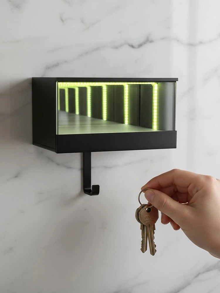 Elevate Your Space with the Infinity Car Key Organizer - Stylish Wall Mount Garage Key Holder for Car Enthusiasts