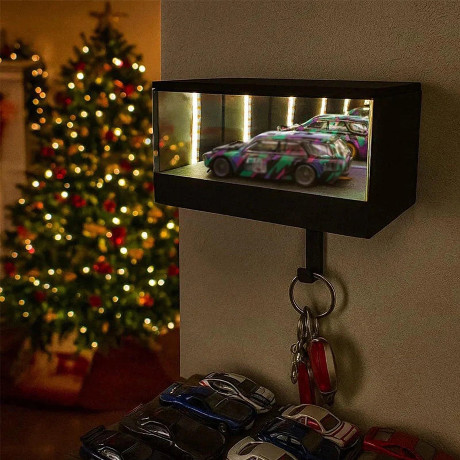 Elevate Your Space with the Infinity Car Key Organizer - Stylish Wall Mount Garage Key Holder for Car Enthusiasts
